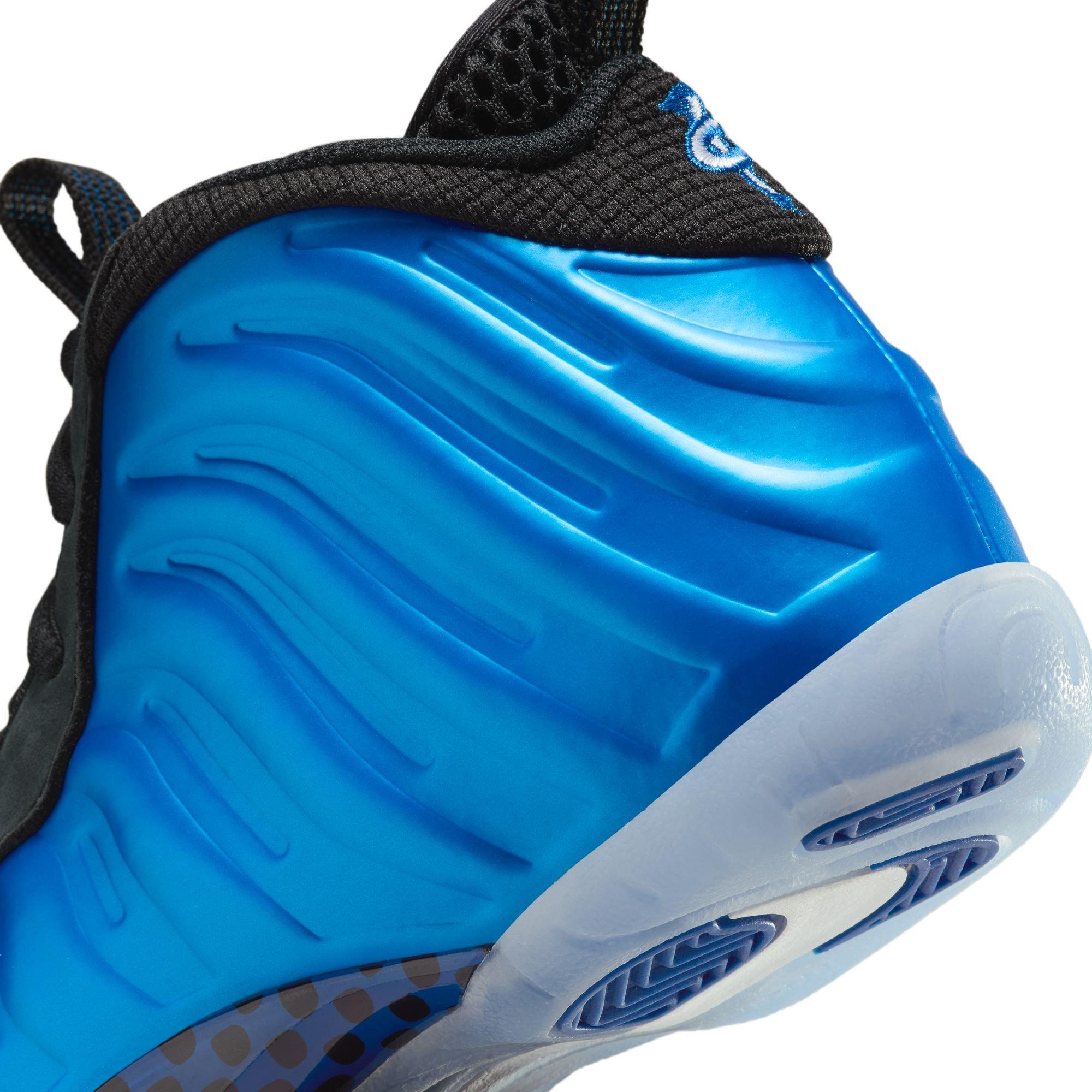 Nike Little Posite One Preschool Kids Neon Royal Shoe